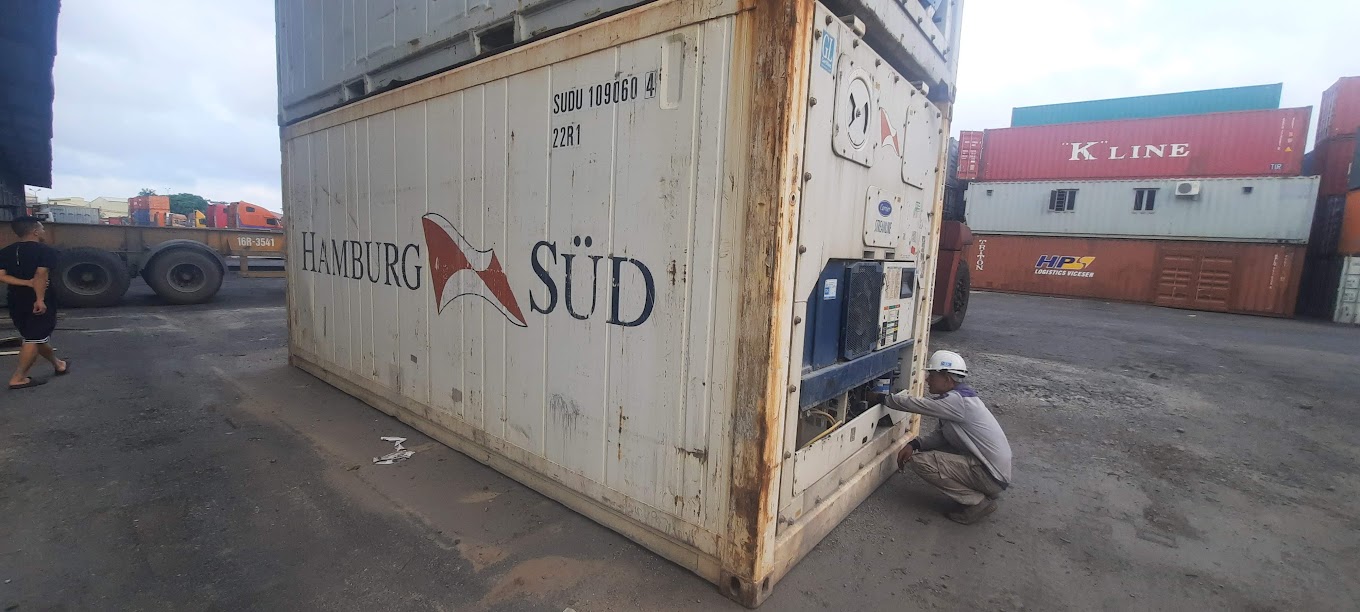 bảo dưỡng định kì container lạnh tại quảng ninh