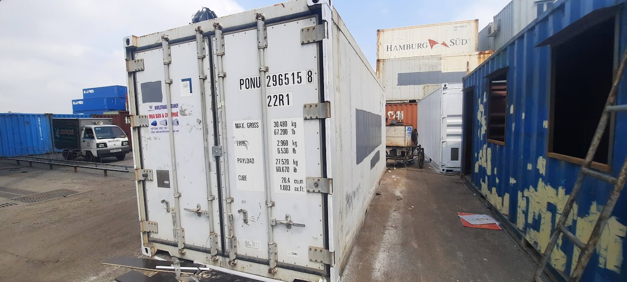 container lạnh 20feet cũ giá rẻ