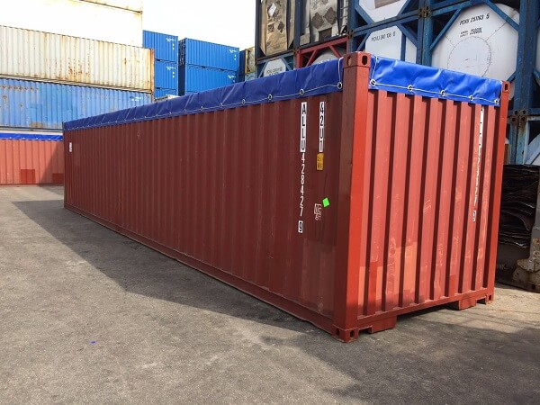 container opentop giá rẻ