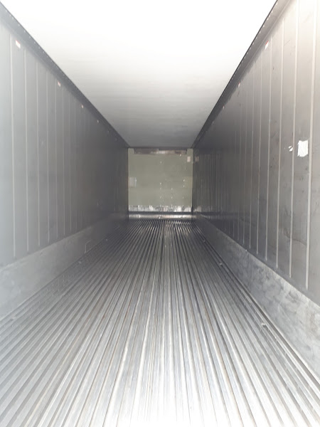 Hình ảnh bên trong container lạnh 40feet